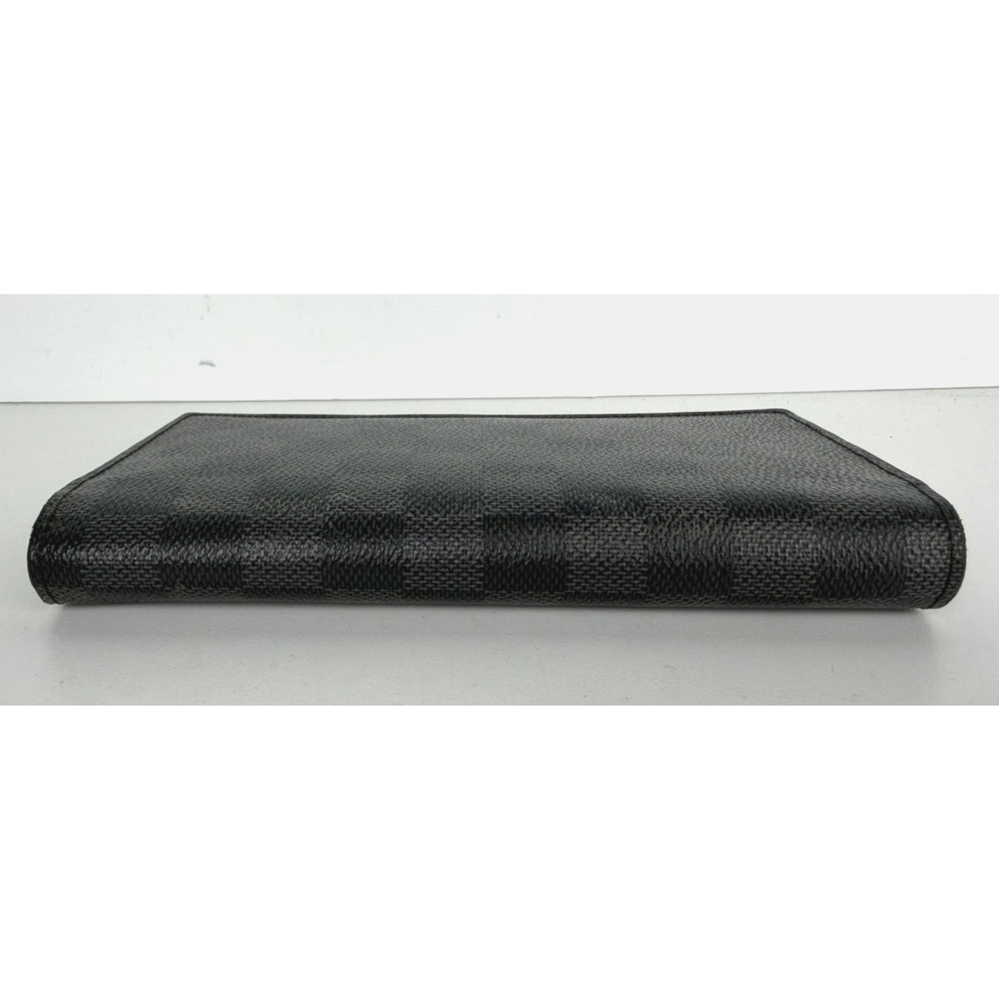 Louis Vuitton Brazza Bifold Long Wallet in Damier Graphite Coated Canvas 2014