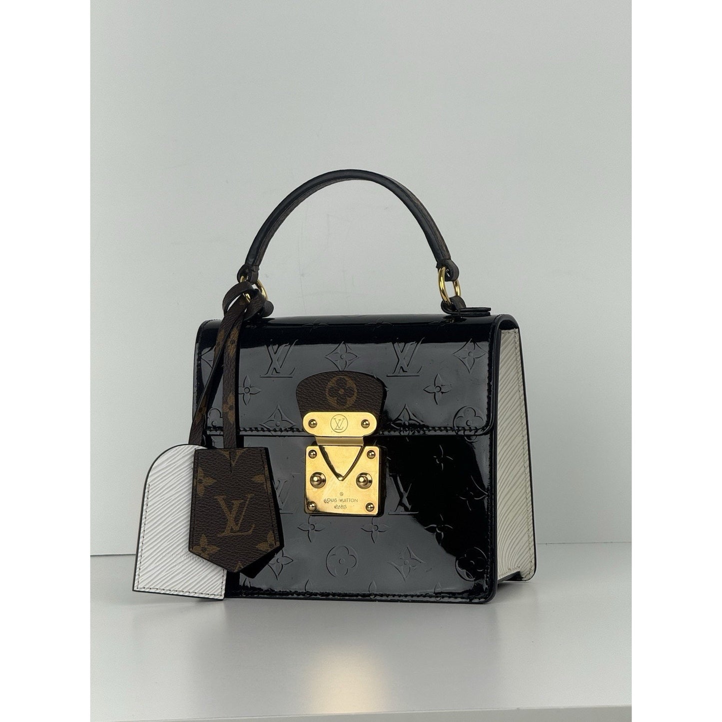 Louis Vuitton Spring Street Patent Leather Women's Shoulder Bag 2019