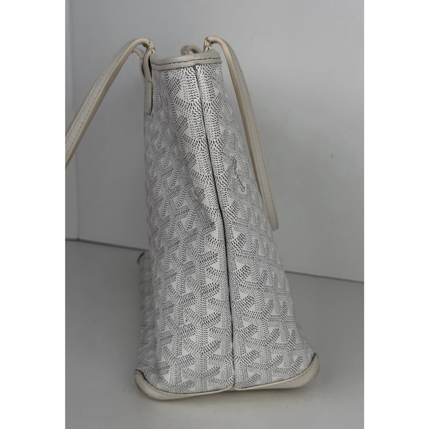 Goyard Goyardine Artois PM White Gore Bag S06