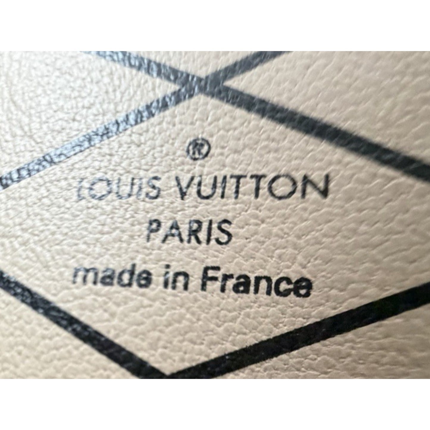 Louis Vuitton Trunk Clutch Bag in Reverse Monogram Coated Canvas NFC D2
