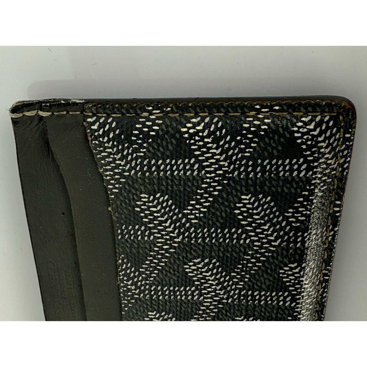 Goyard Goyardine Grey Coated Canvas & Leather Saint Sulpice Card Holder