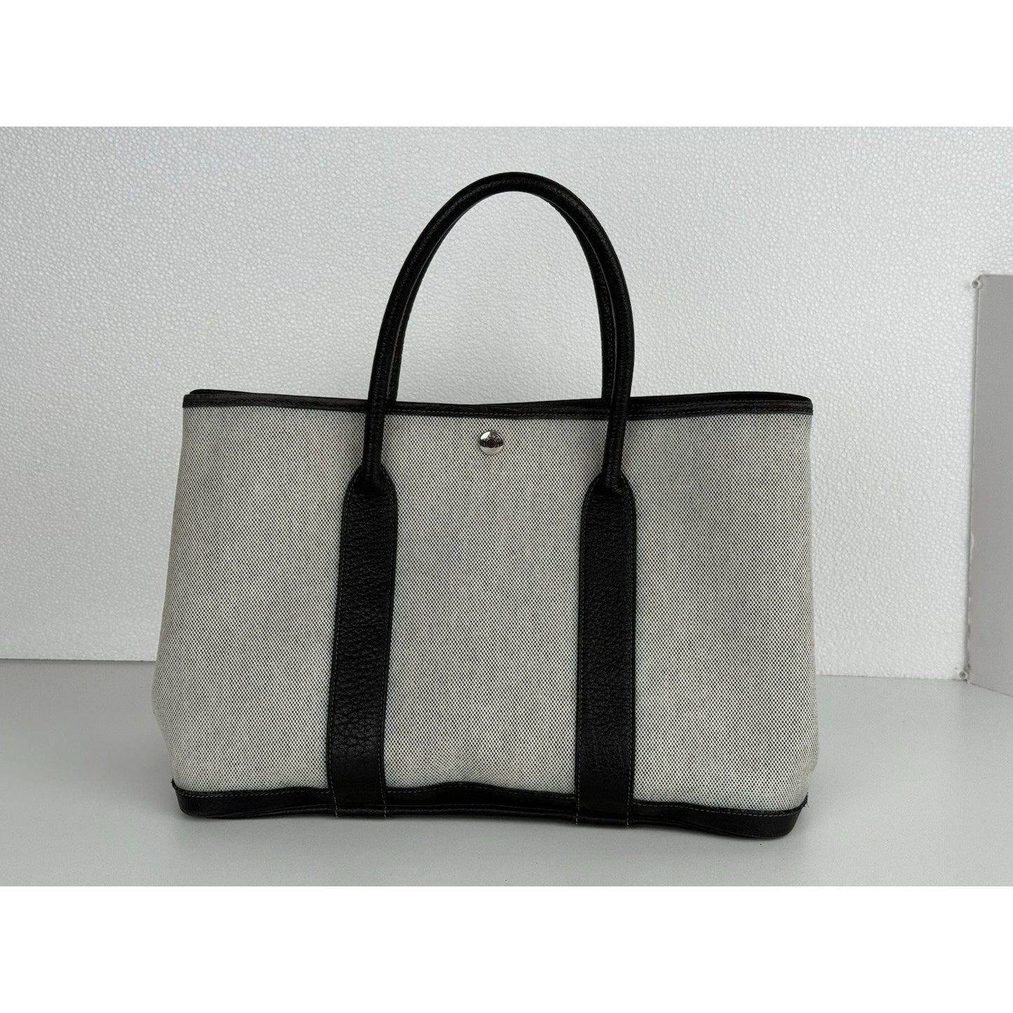 Hermes Garden Party Tote Bag Ash Gray