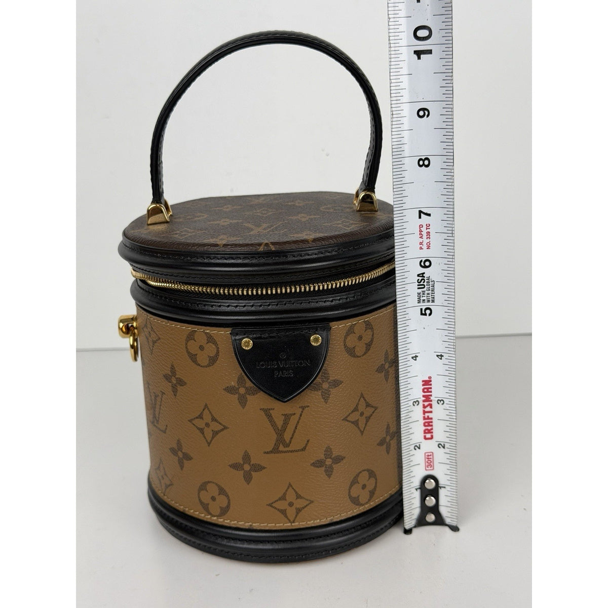 Louis Vuitton Cannes Bucket Bag in Brown Reverse Monogram Coated Canvas 2019 D4