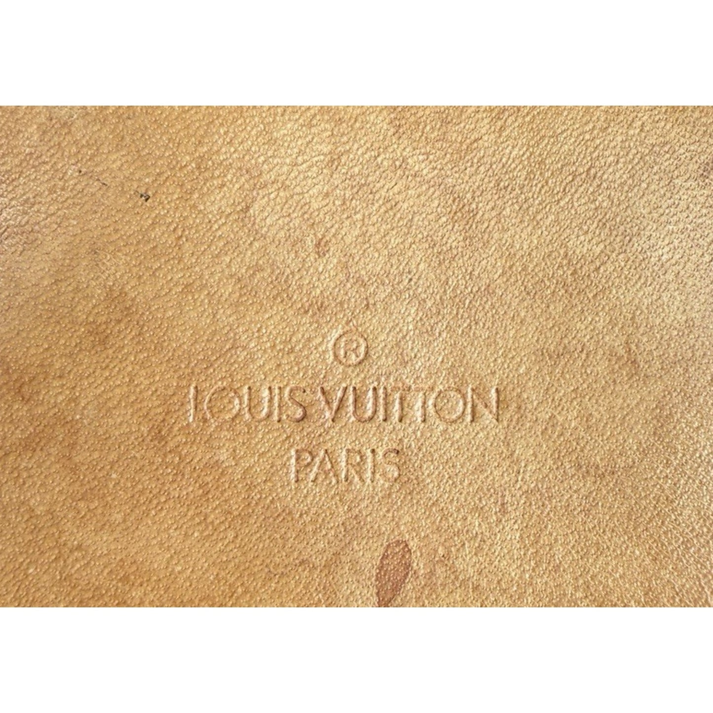 Louis Vuitton Classic Deauville Medium Bag in Brown Coated Canvas S