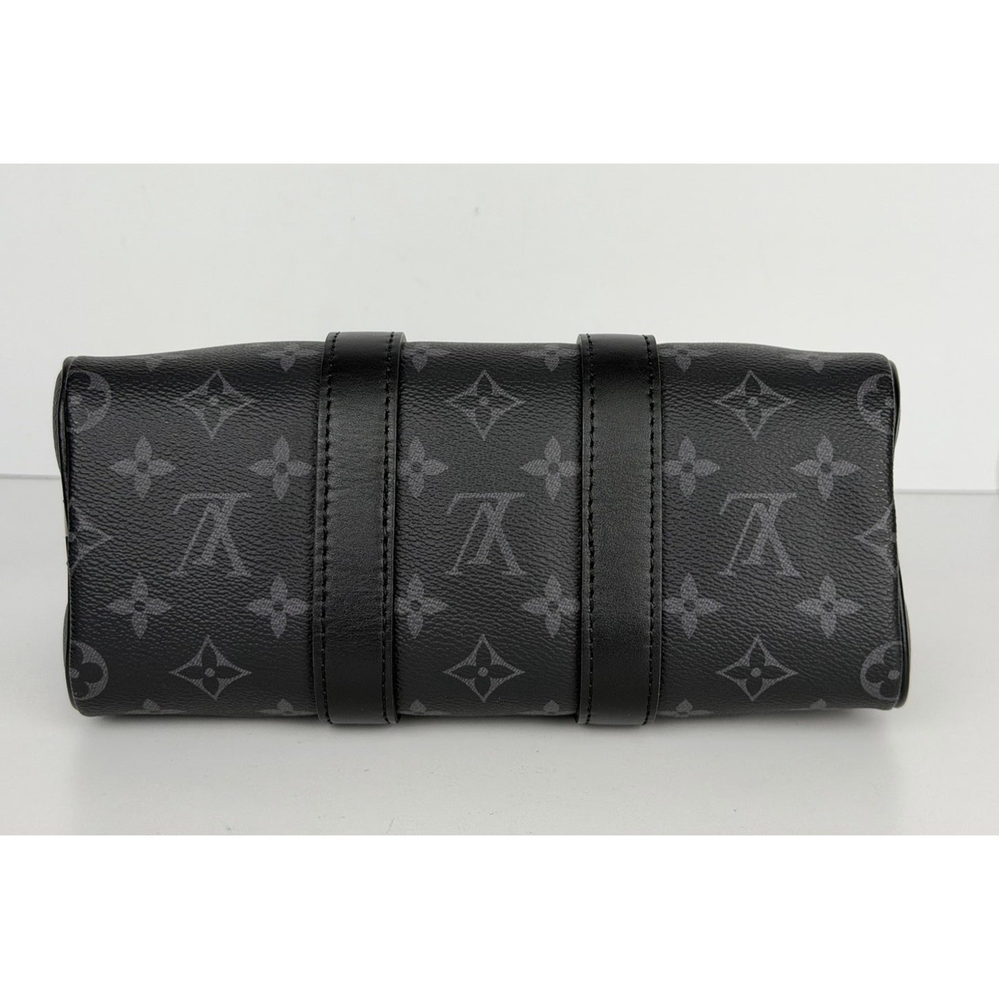 Louis Vuitton Keepall Bandouliere 25 Monogram Eclipse Reverse Coated Canvas F2