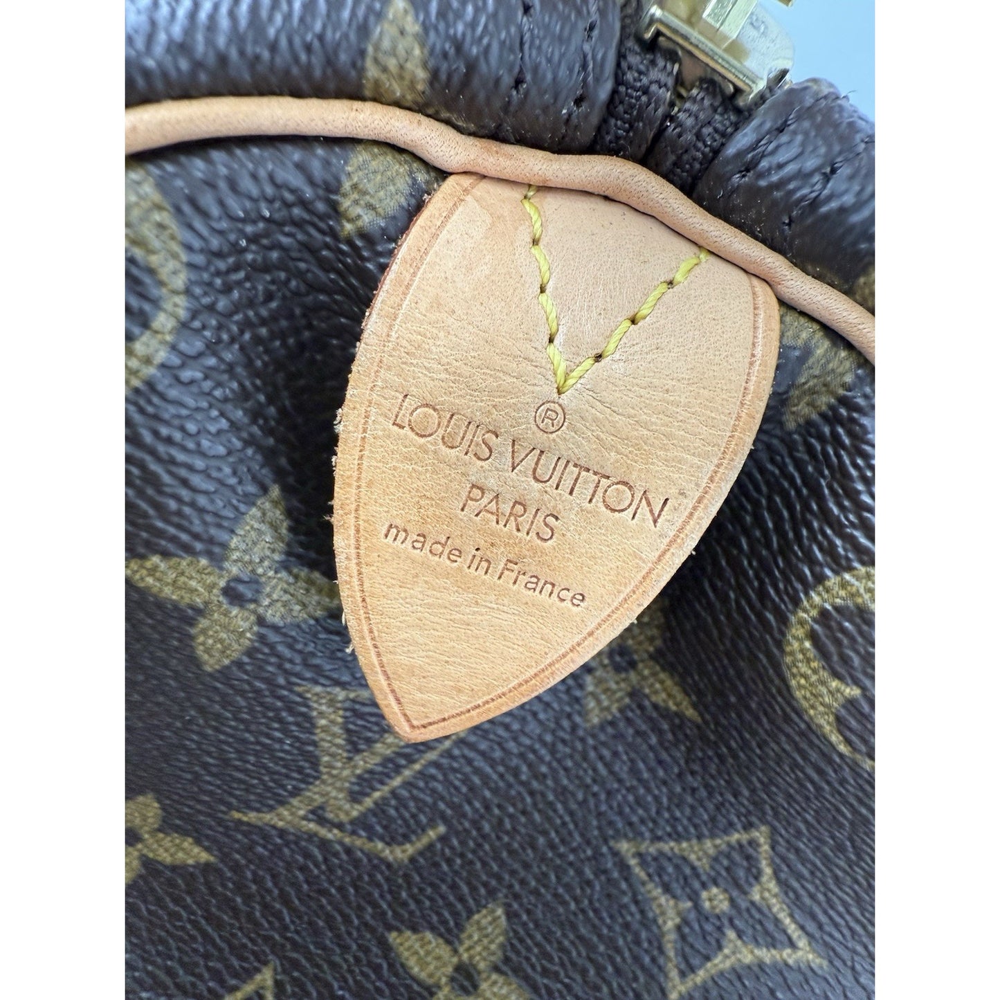 Louis Vuitton Keepall 50 Monogram Canvas Duffle Bag Brown
