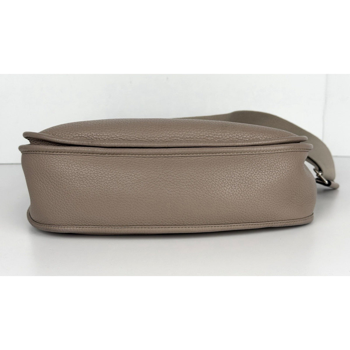 Hermes Evelyne III 29 Crossbody Bag in Taupe Clemence Leather 2010