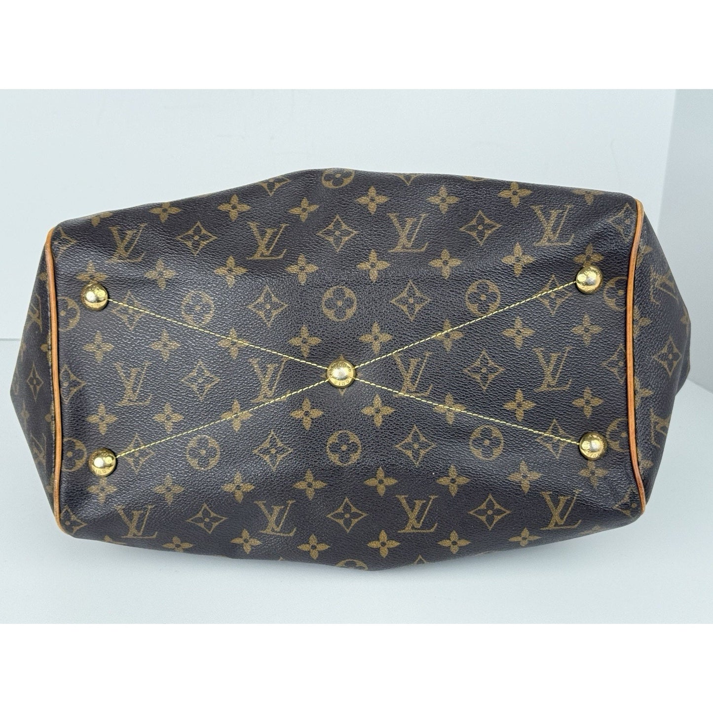 Louis Vuitton Tivoli Tote GM Brown Canvas Monogram Bag
