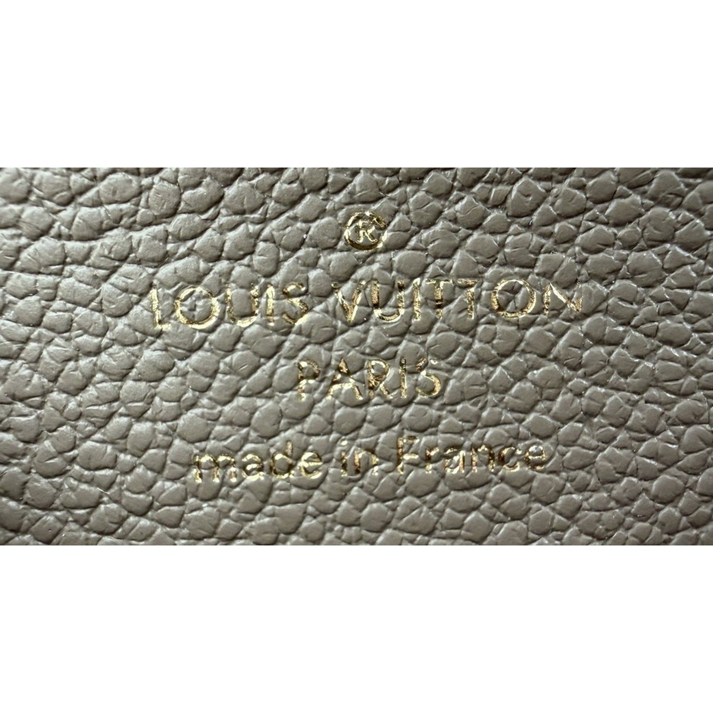 Louis Vuutton Zippy Wallet Beige Empreinte Leather & Monogram Pattern 2017 K1