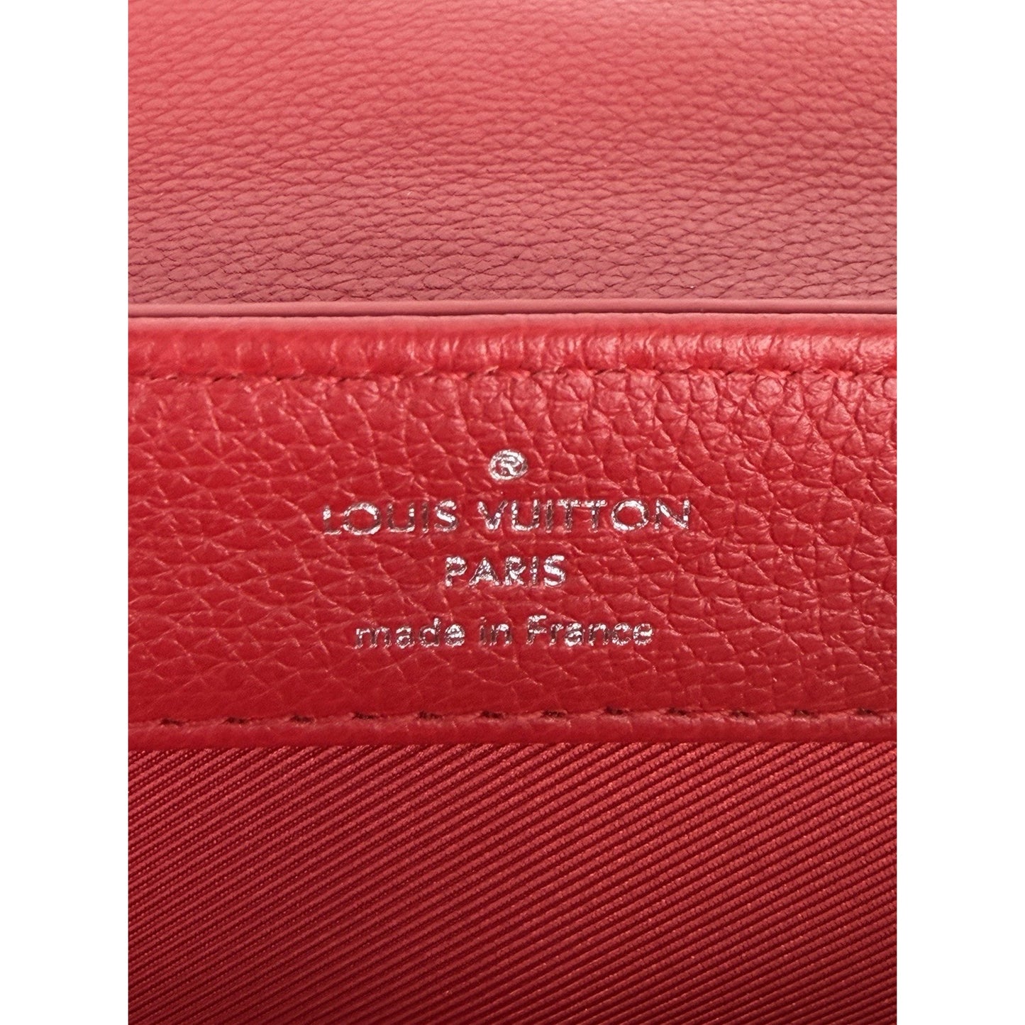 Louis Vuitton Lockme II Chain Crossbody Bag BB in Red Calfskin Leather 2016 S13