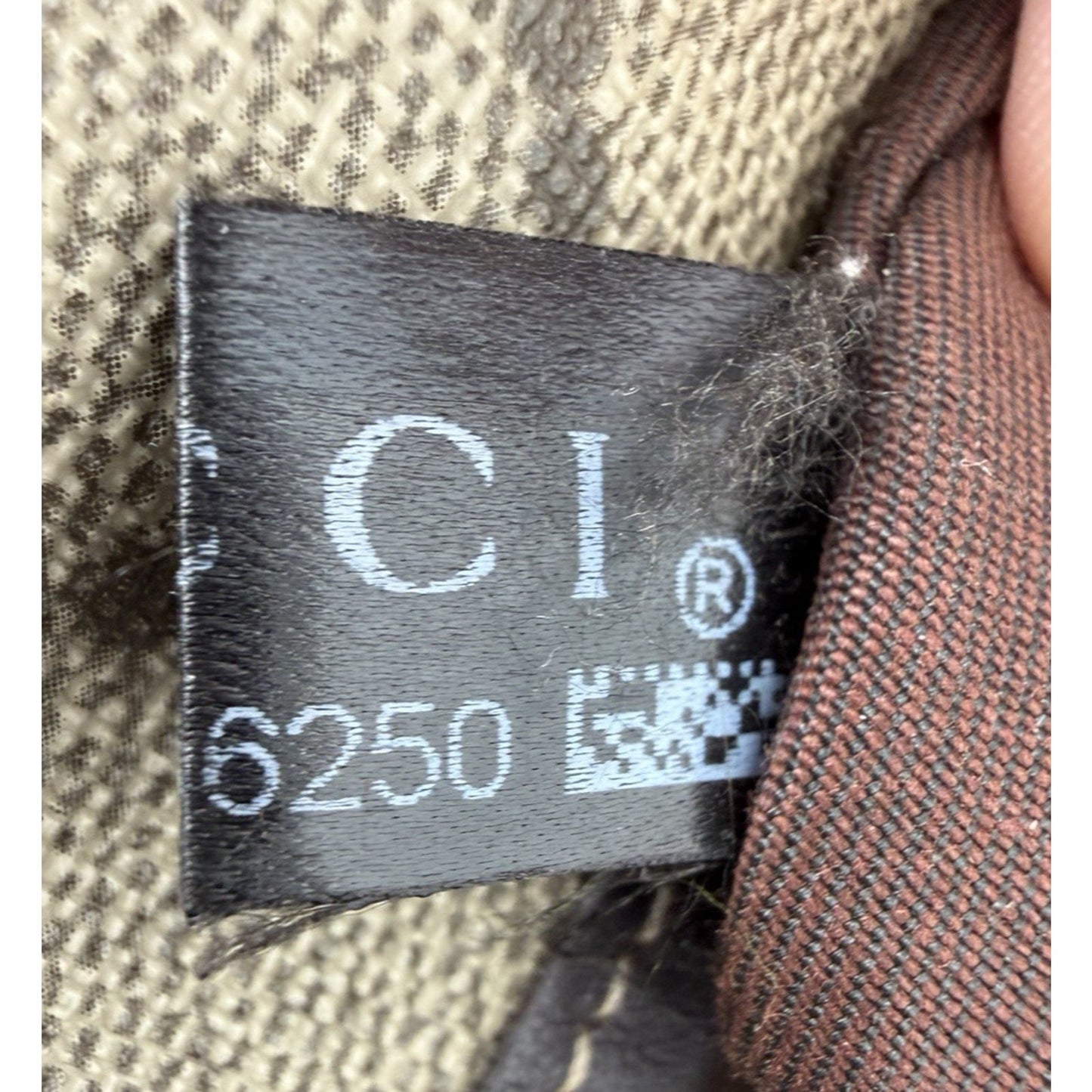 Gucci GG Plus Monogram Messenger Bag in Beige & Dark Brown Coated Canvas S11
