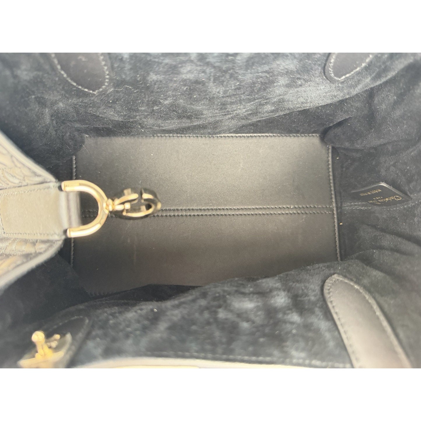 Christian Dior Toujours Bag Small in Black Cannage Leather 2024 B-4