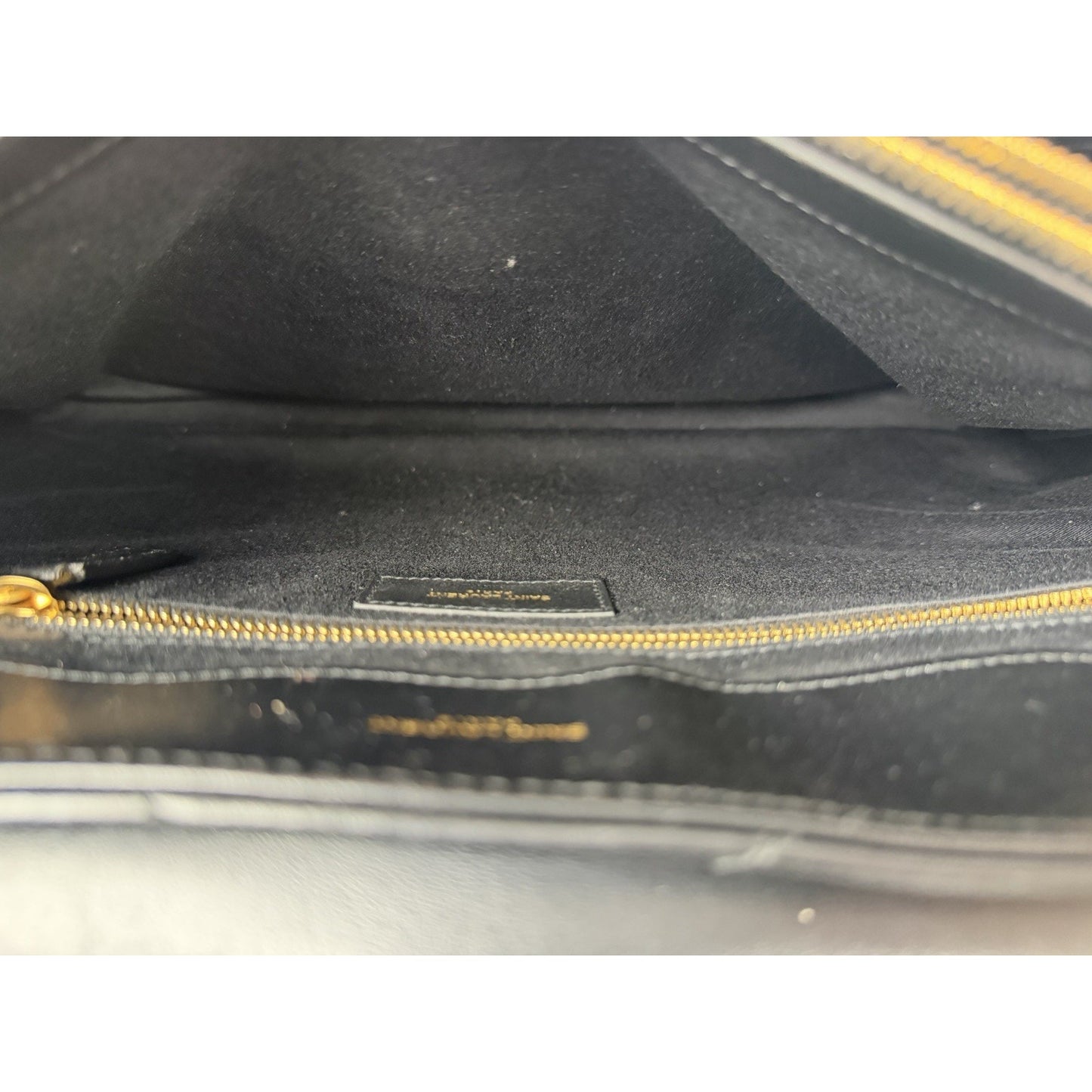Saint Laurent Loulou Large Shoulder Bag in Black Quilted Leather C5
