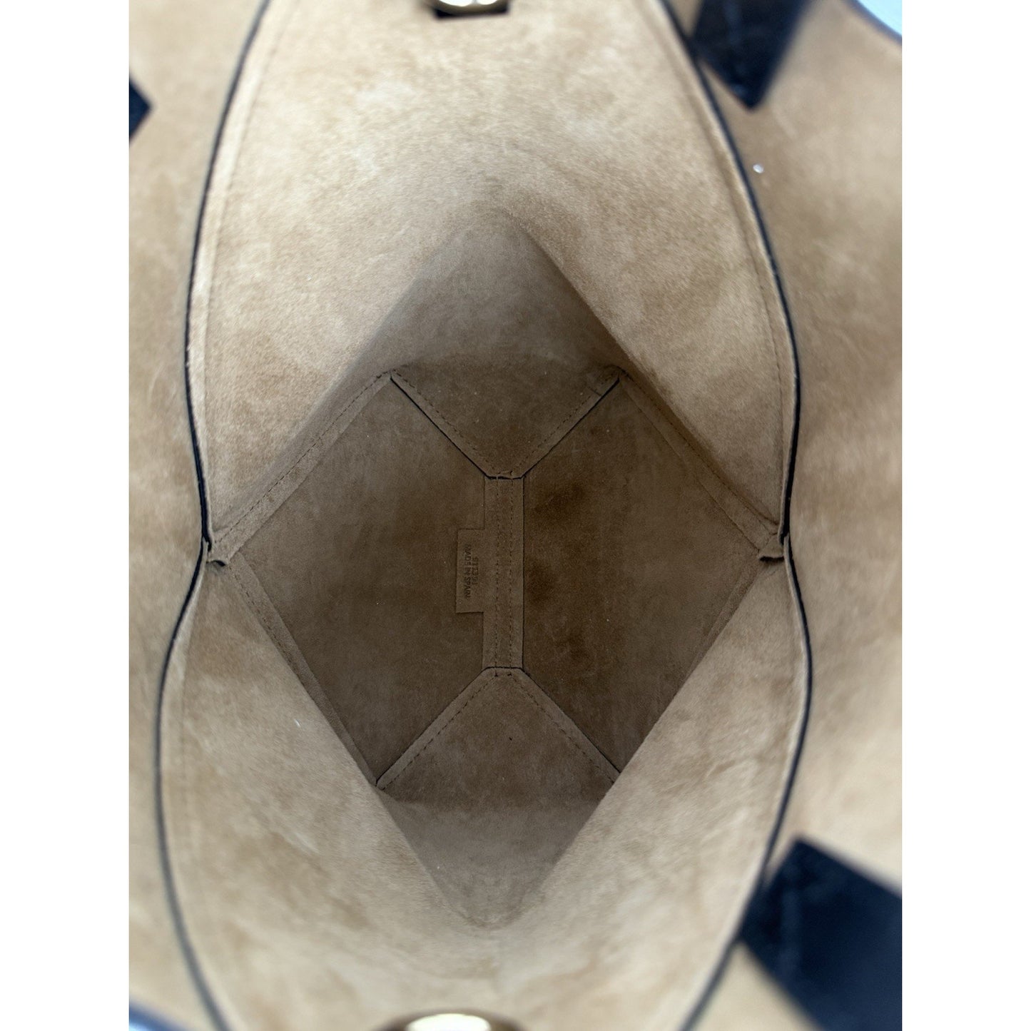 Loewe Black Leather Puzzle Fold Tote Bag Women