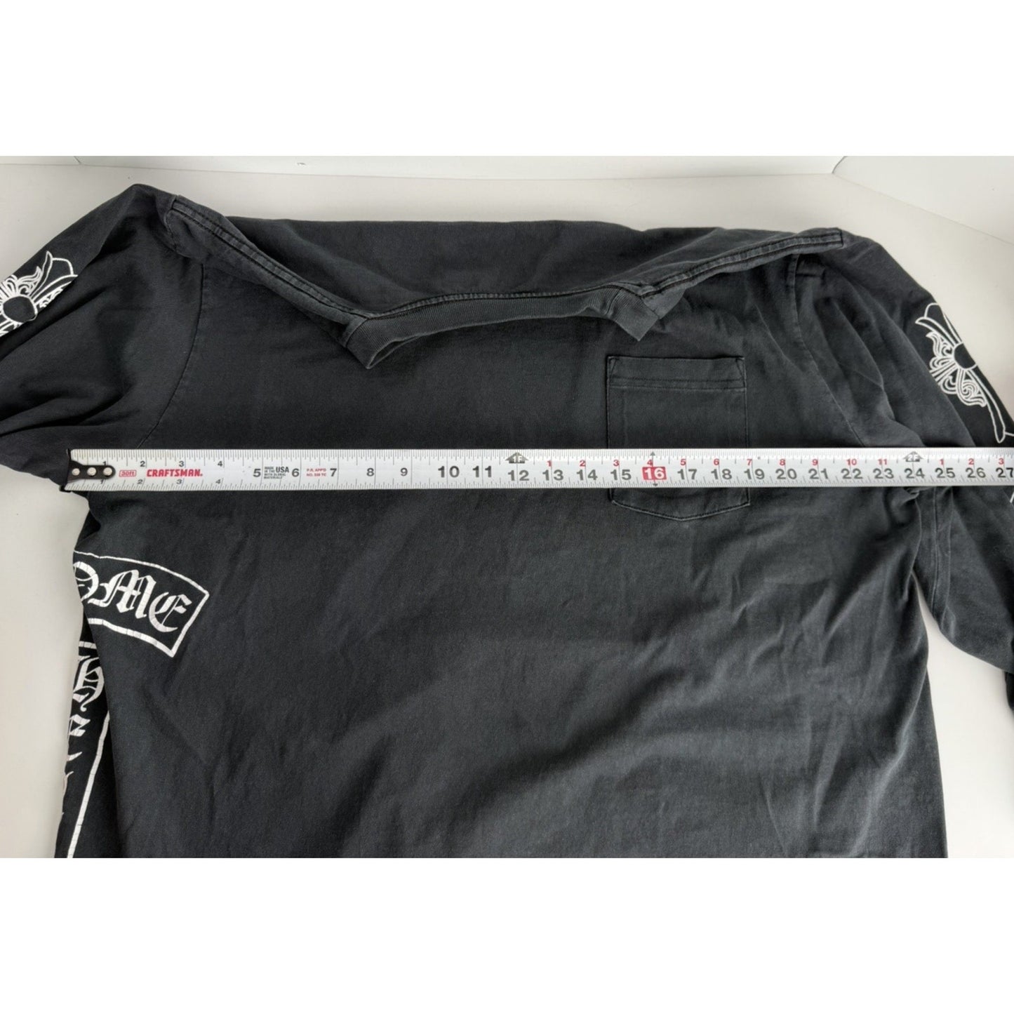 Chrome Hearts Soap & Water Long Sleeve Pocket T-Shirt XL