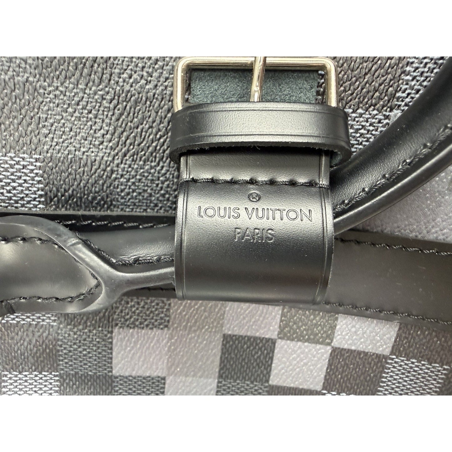 Louis Vuitton Keepall Bandouliere 50 Duffel Bag Gray Damier Canvas (2018)