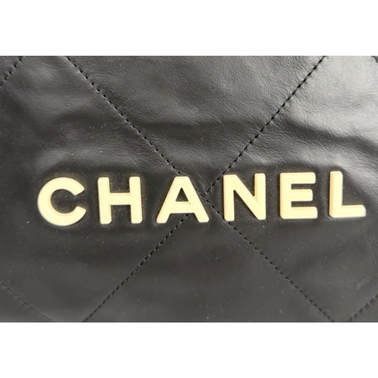 Chanel 22 Backpack Bag Small in Black Quilted Calfskin with Gold Hardware NFC C3