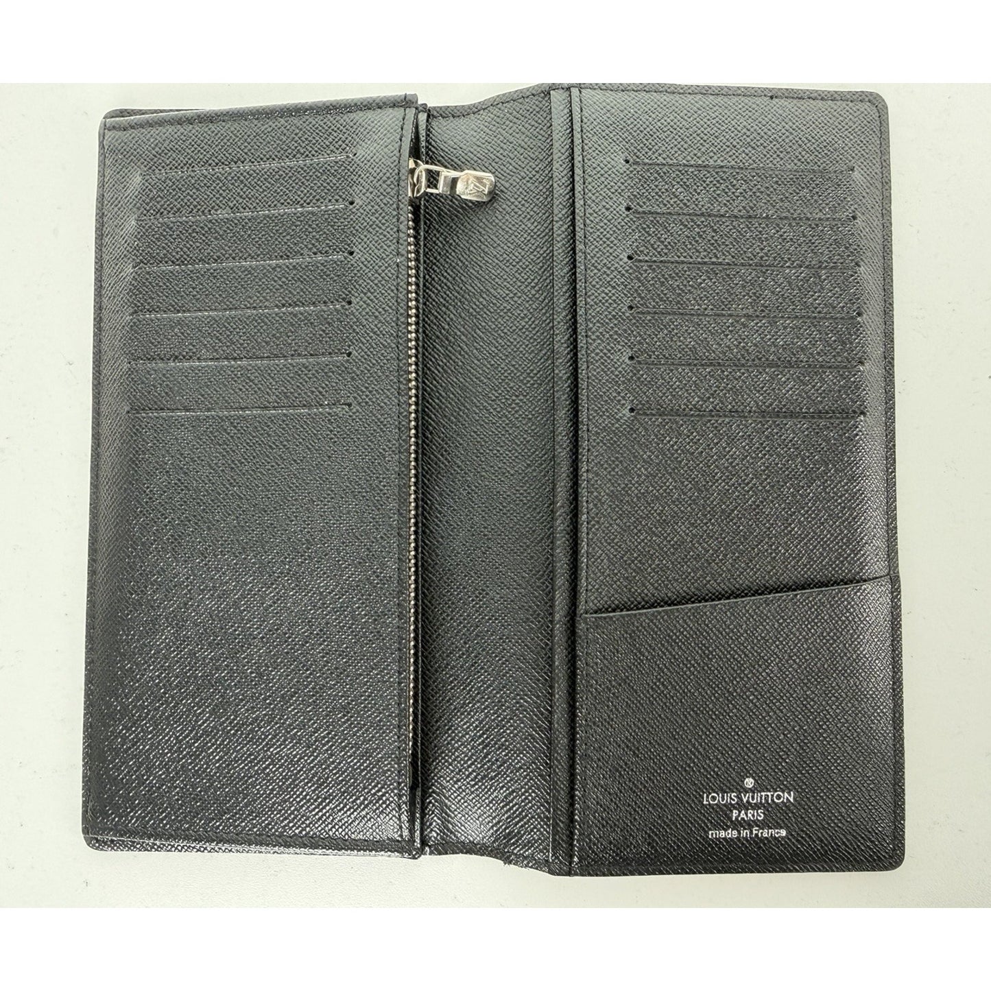 Louis Vuitton Brazza Bifold Long Wallet in Damier Graphite Coated Canvas 2014