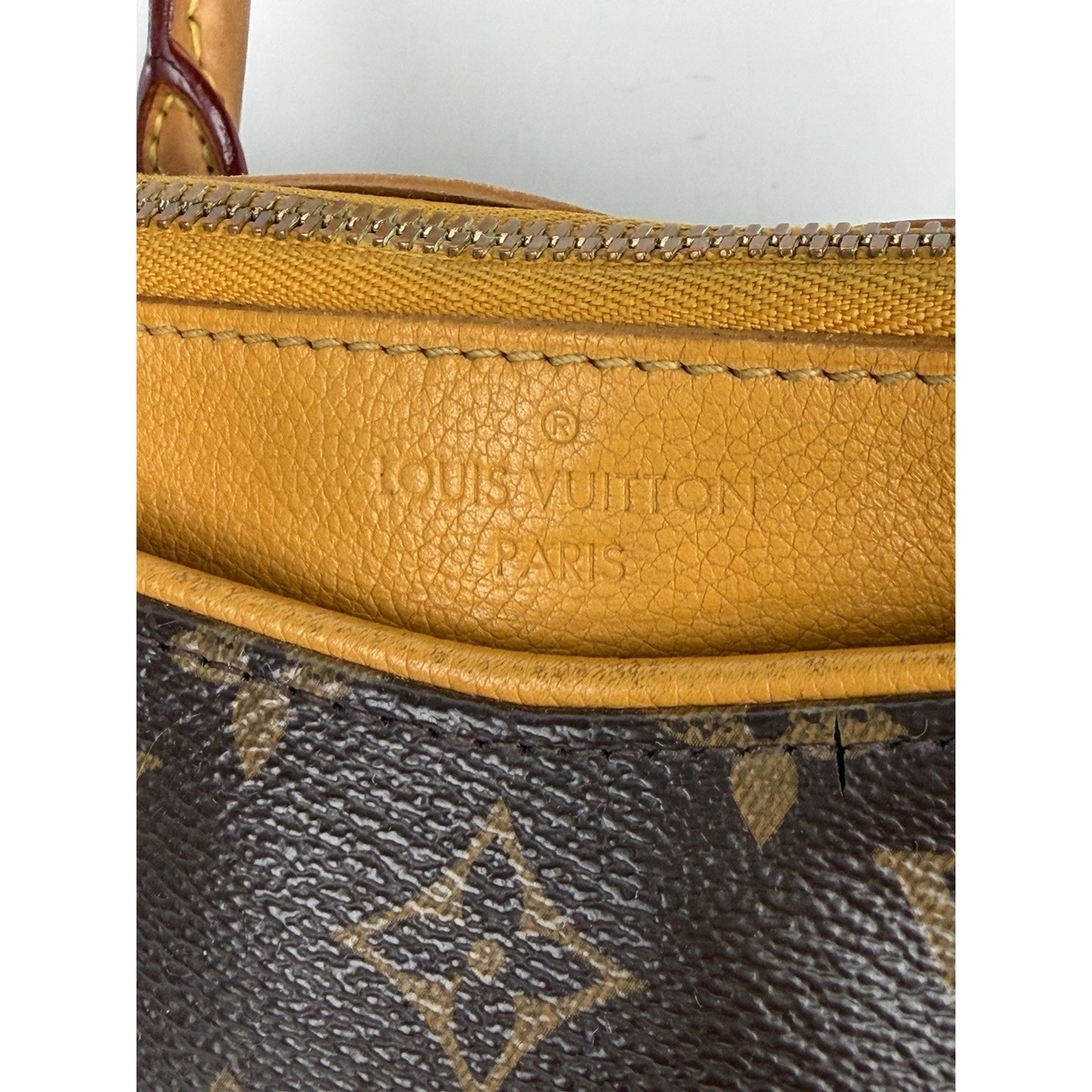Louis Vuitton Pallas Top Handle Bag MM in LV Monogram Coated Canvas 2014 S-20