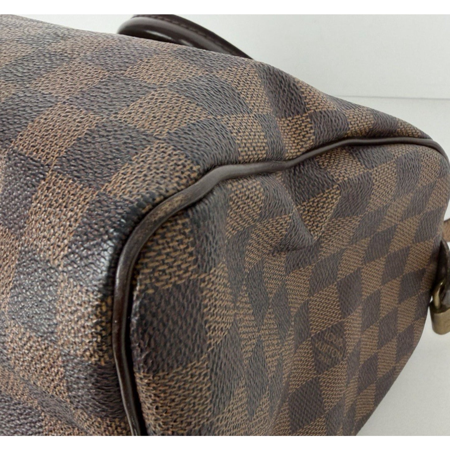 Louis Vuitton Speedy 30 Damier Ebene Top Handle Bag (2007) S14