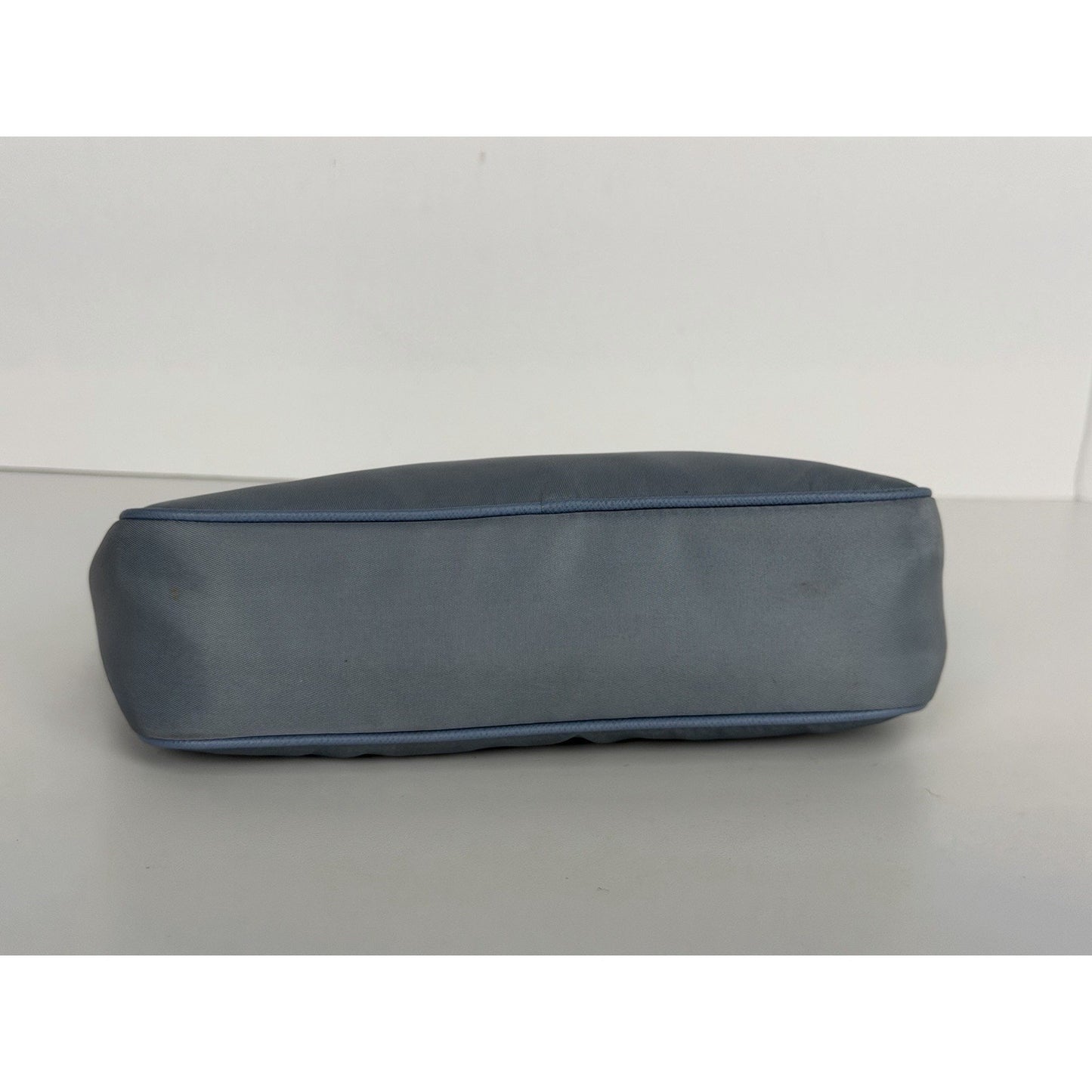 Prada Blue Tessuto Nylon Re-Edition 2005 Crossbody Bag S03