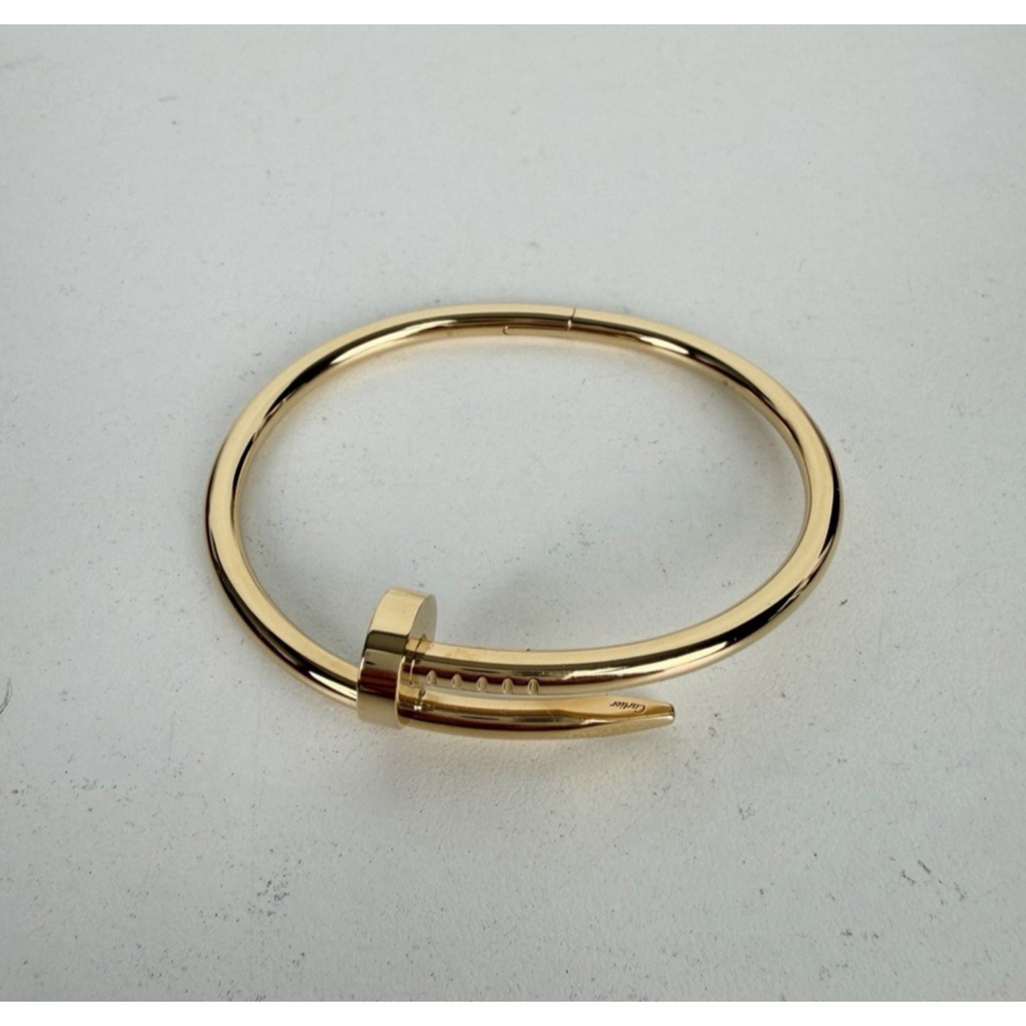 Cartier Juste Un Clou Classic Bracelet in 18k Yellow Gold Size 15
