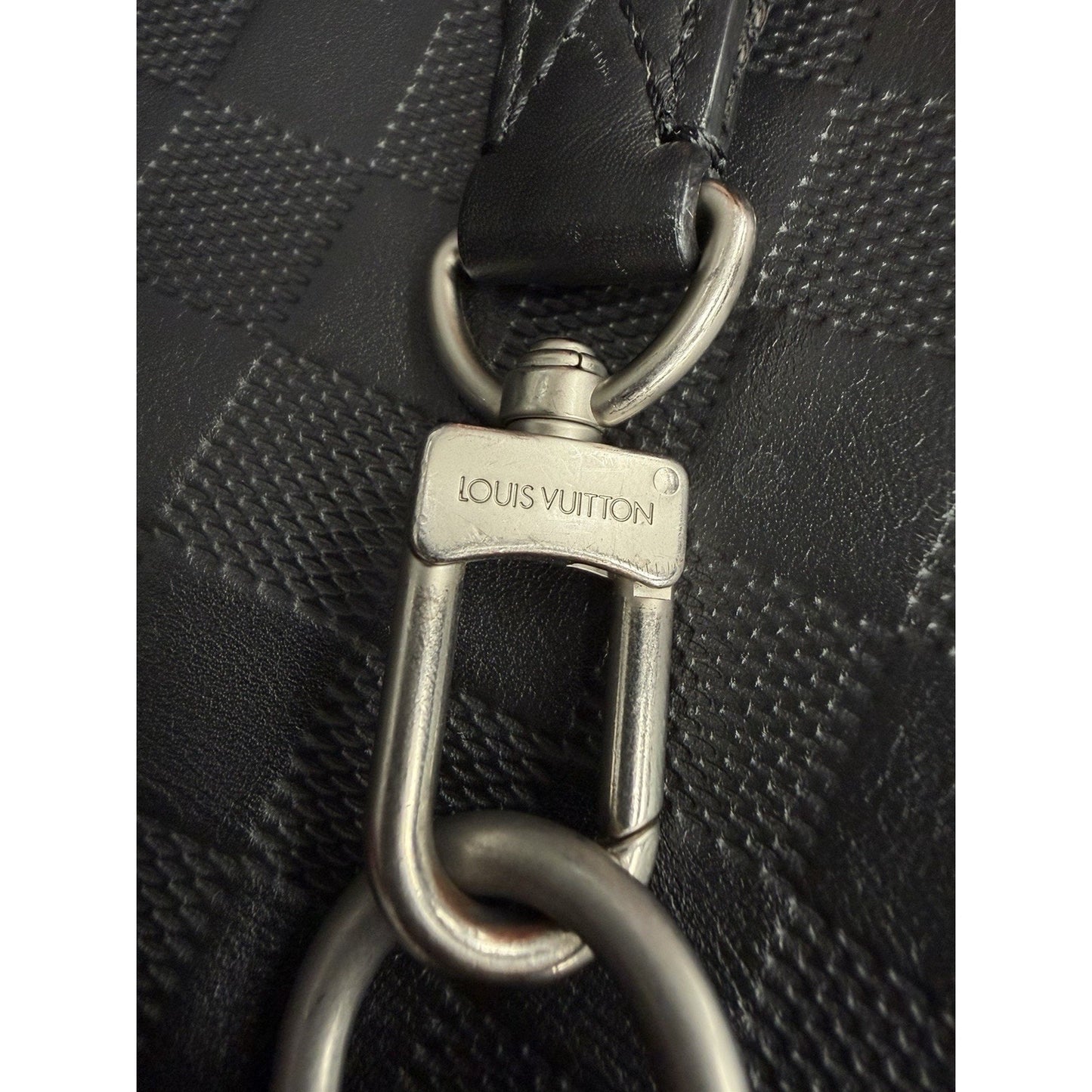 Louis Vuitton Avenue Sling Mens Crossbody Bag in Damier Black Infiniti 2018 S
