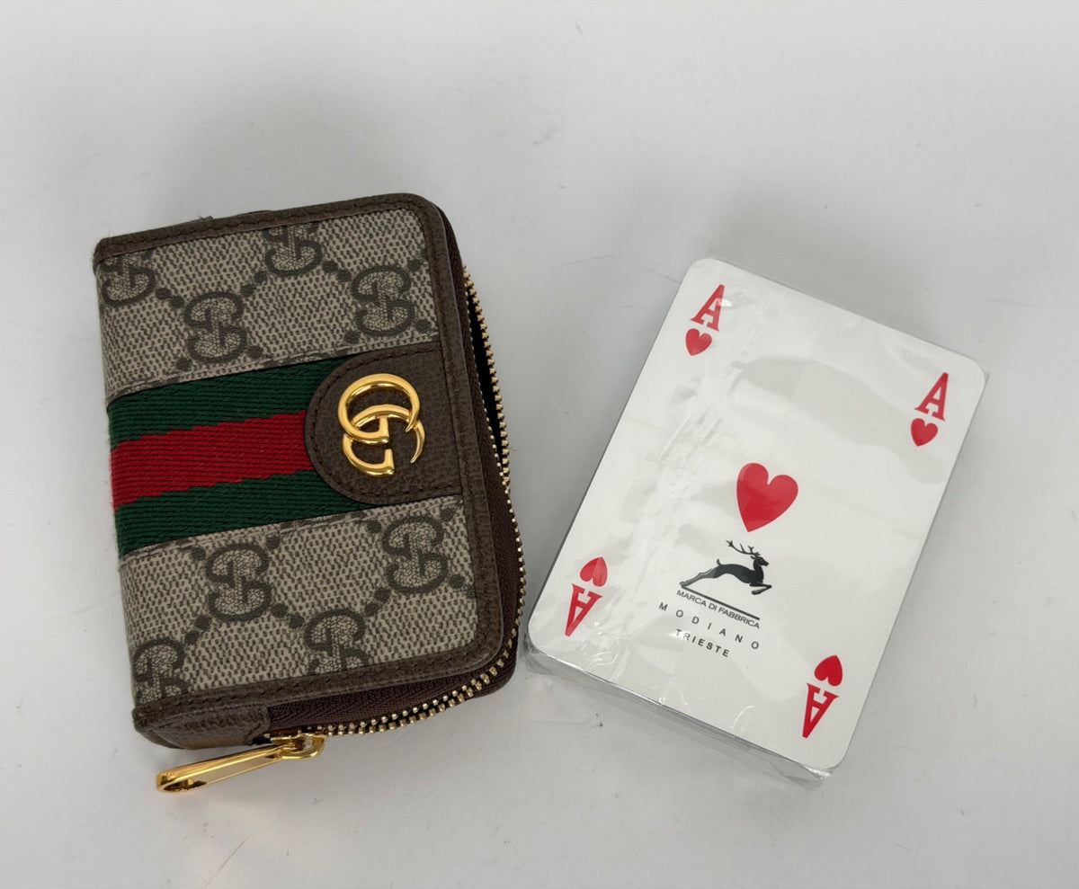 Gucci Card Set with Double G style 662294 with playing cards