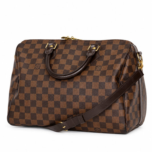 Louis Vuitton Damier Ebene Speedy Bandouliere 30