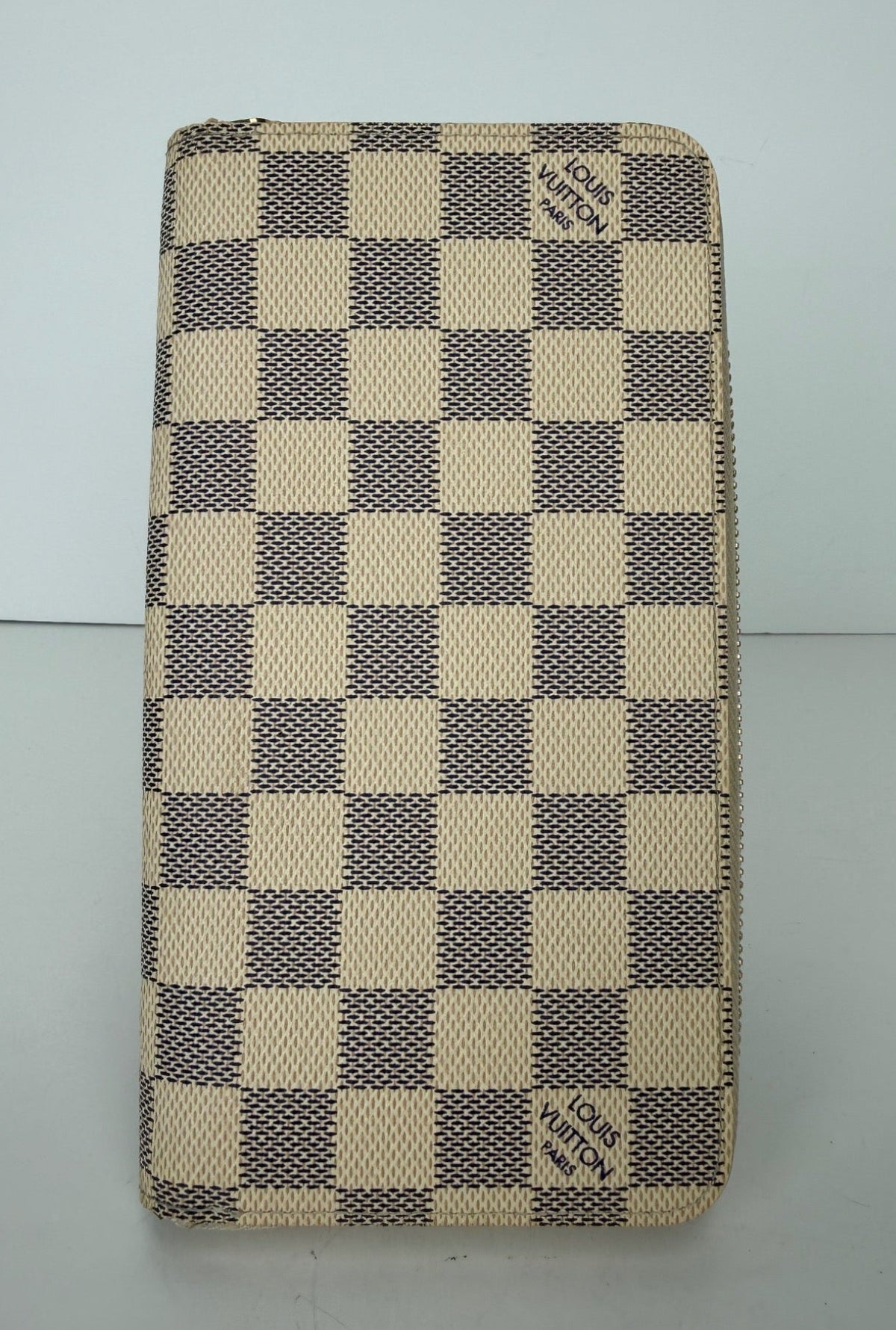 Actual Louis Vuitton Damier Azur zip-around wallet photo 1