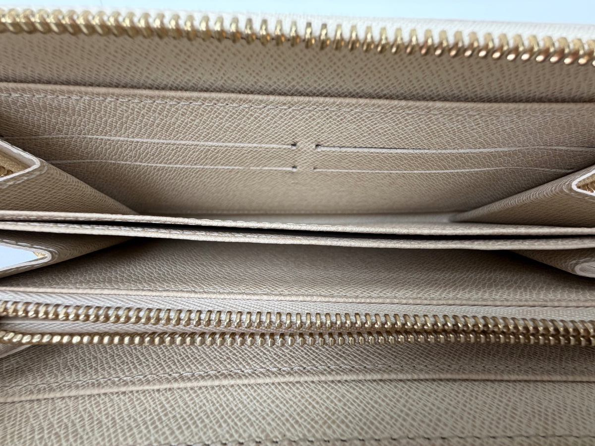 Actual Louis Vuitton Damier Azur zip-around wallet photo 5