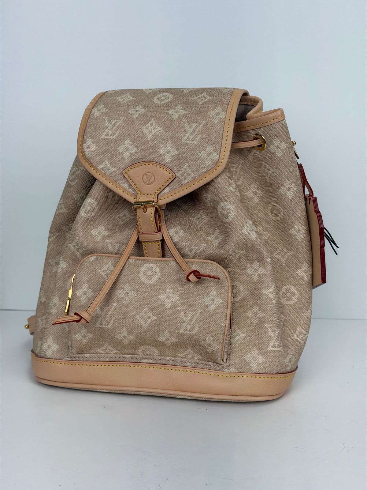 Original Louis Vuitton backpack photograph