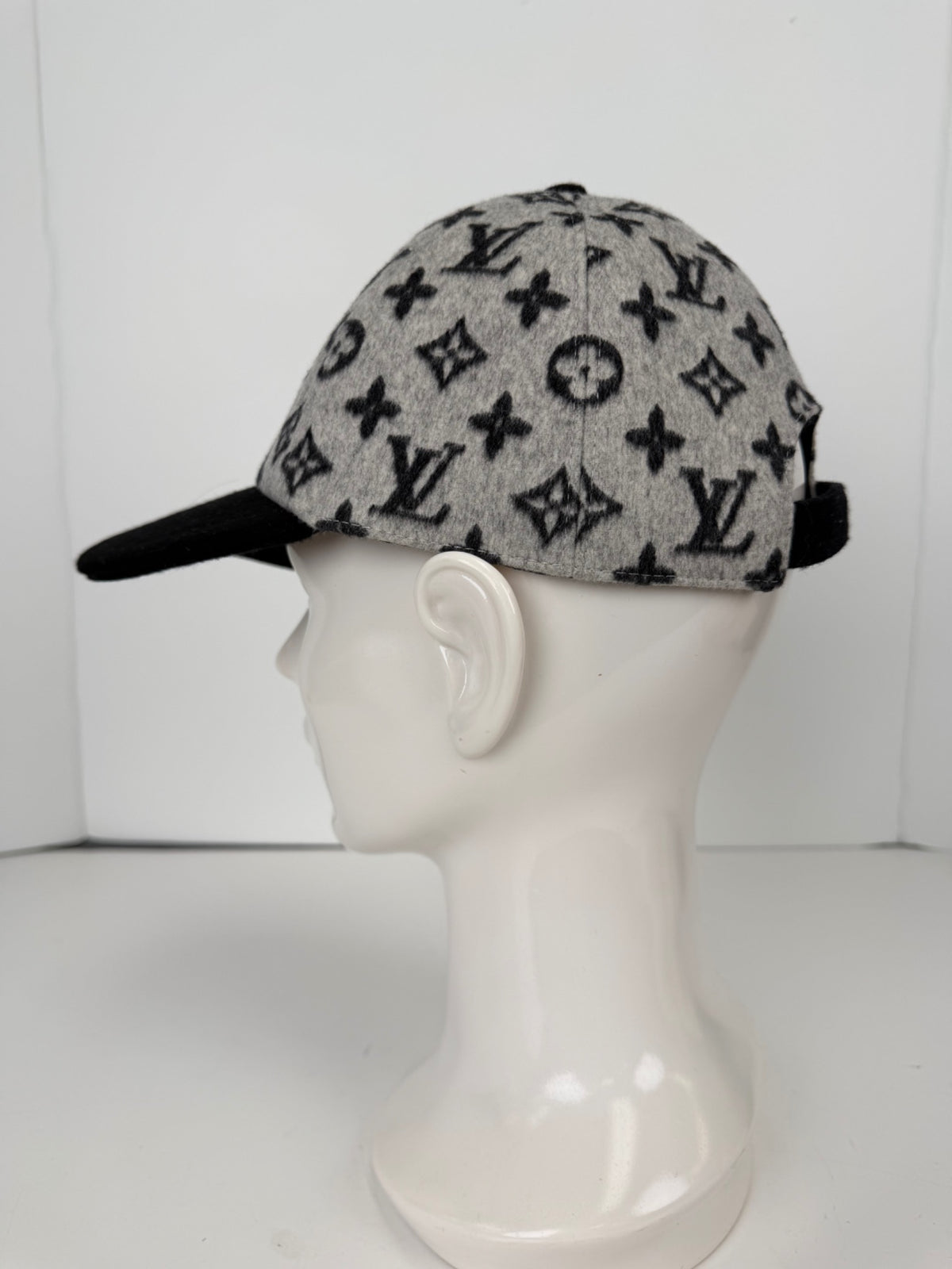 Side view of actual hat