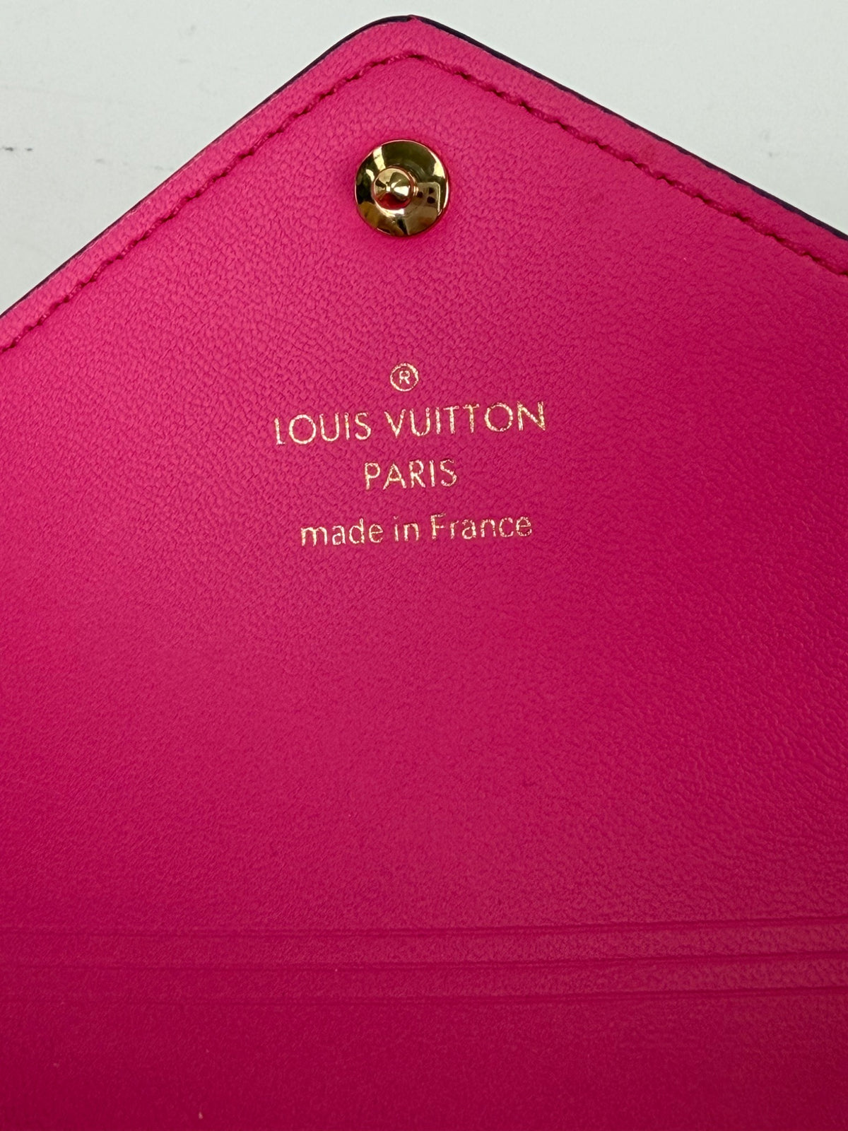 Actual Louis Vuitton gradient monogram envelope pouch photo 4