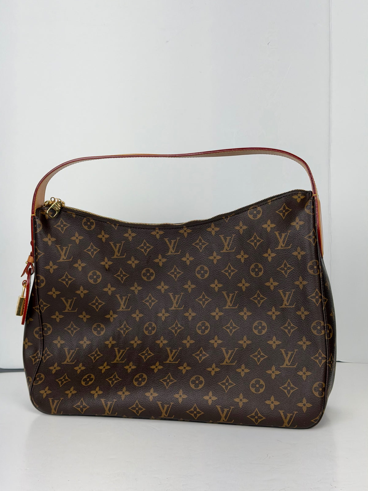 Actual item photograph of Louis Vuitton Monogram shoulder bag