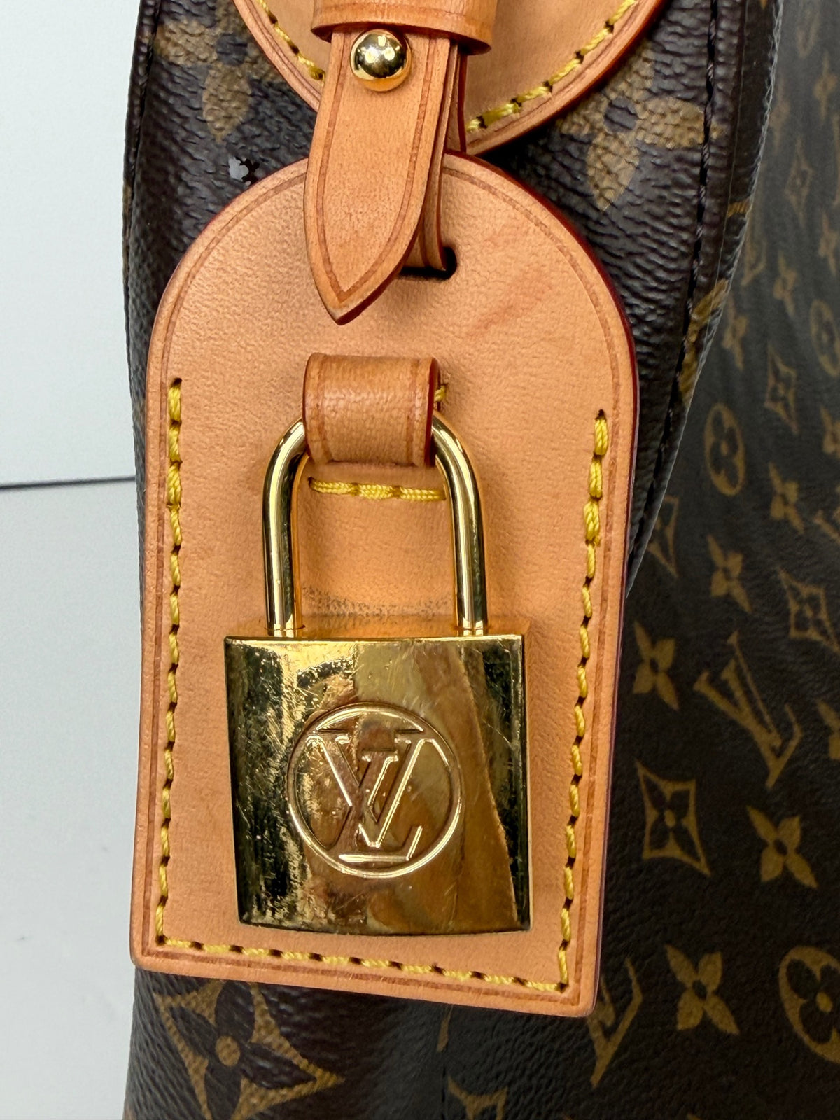 Actual item photograph of Louis Vuitton Monogram shoulder bag