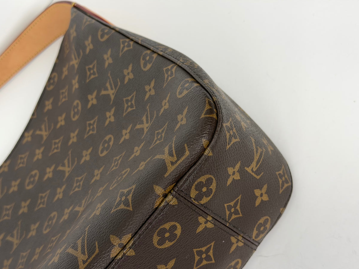 Actual item photograph of Louis Vuitton Monogram shoulder bag
