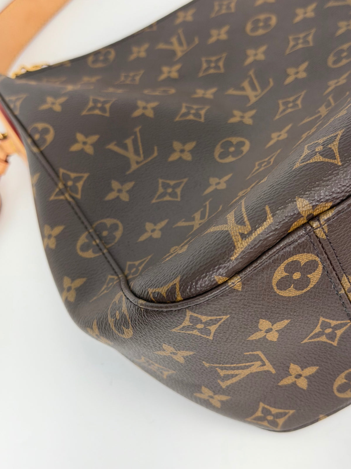 Actual item photograph of Louis Vuitton Monogram shoulder bag