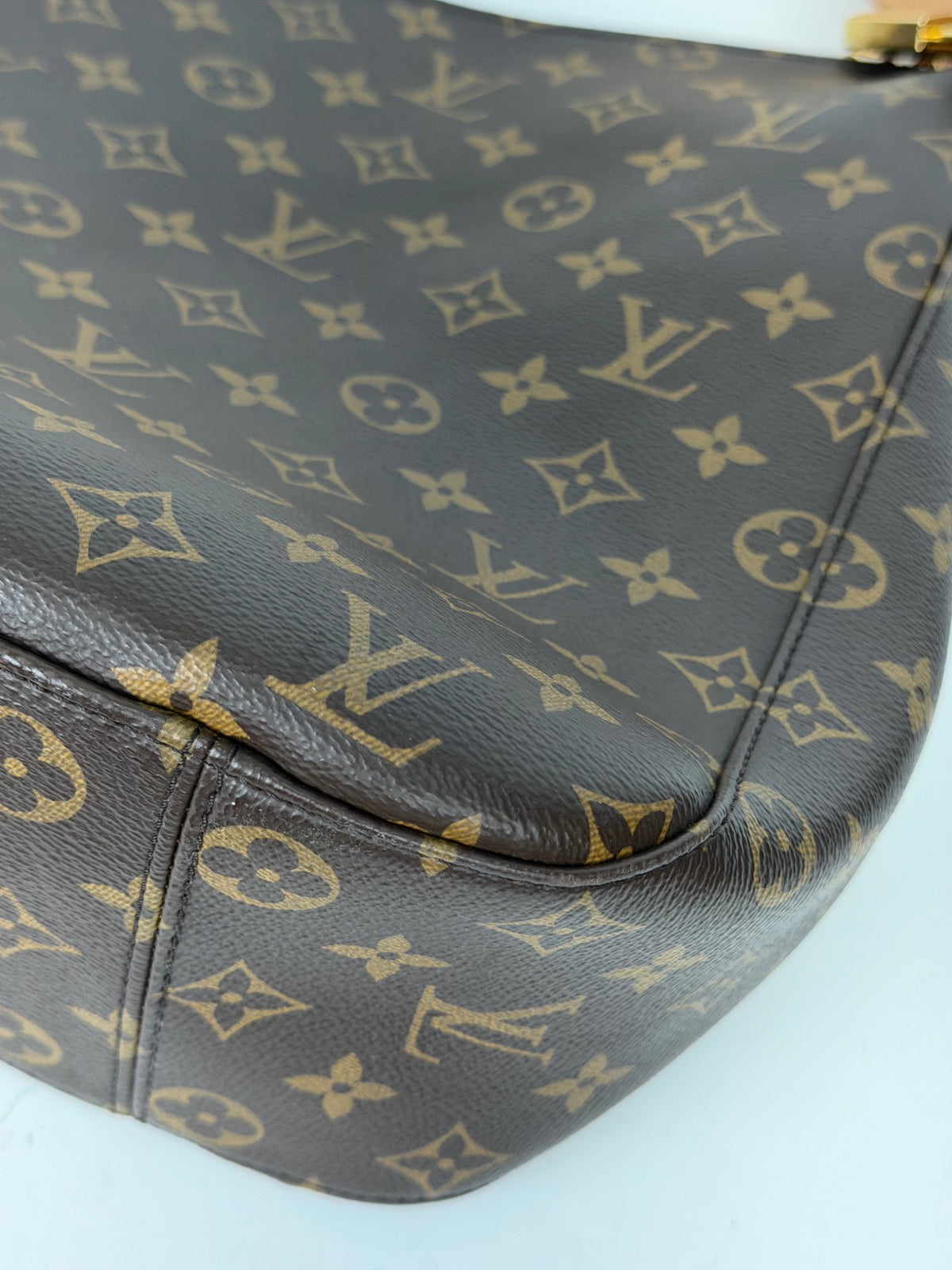 Actual item photograph of Louis Vuitton Monogram shoulder bag