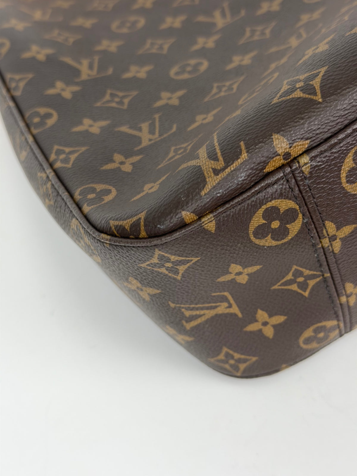 Actual item photograph of Louis Vuitton Monogram shoulder bag