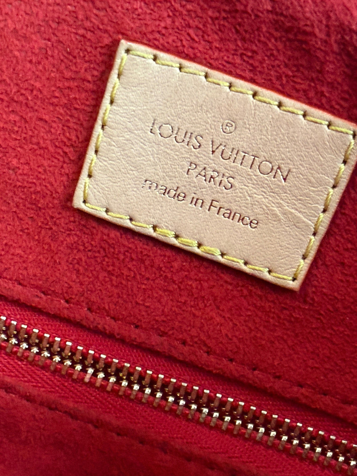 Actual item photograph of Louis Vuitton Monogram shoulder bag