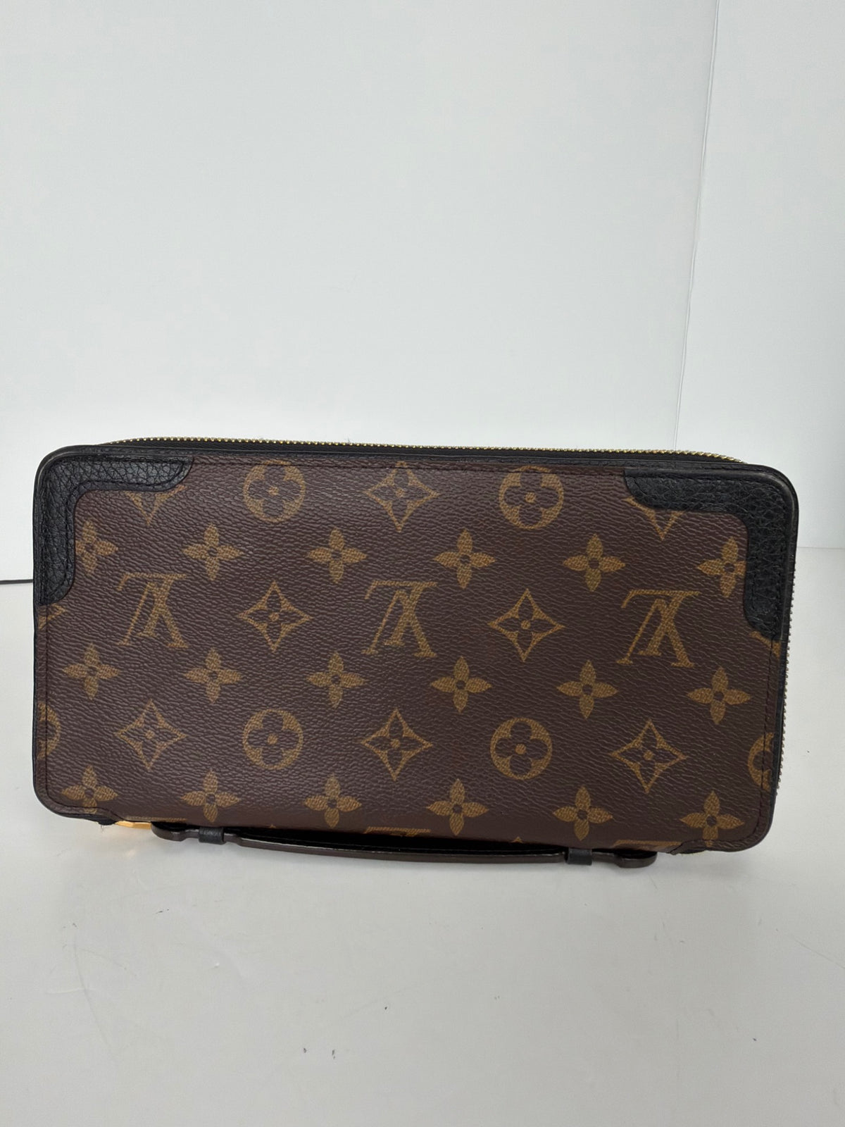Actual Louis Vuitton Monogram zip-around organizer wallet photo 1