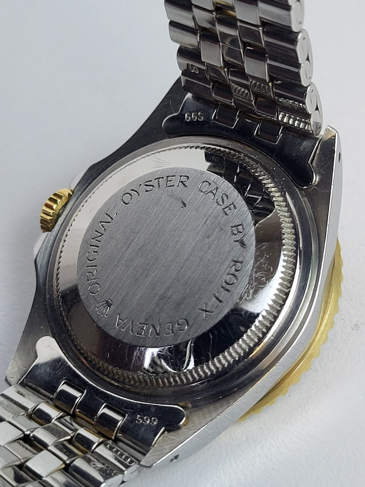 Tudor Mini Sub 73090 PRINCE OYSTERDATE Stainless Steel & Gold Plated Watch 