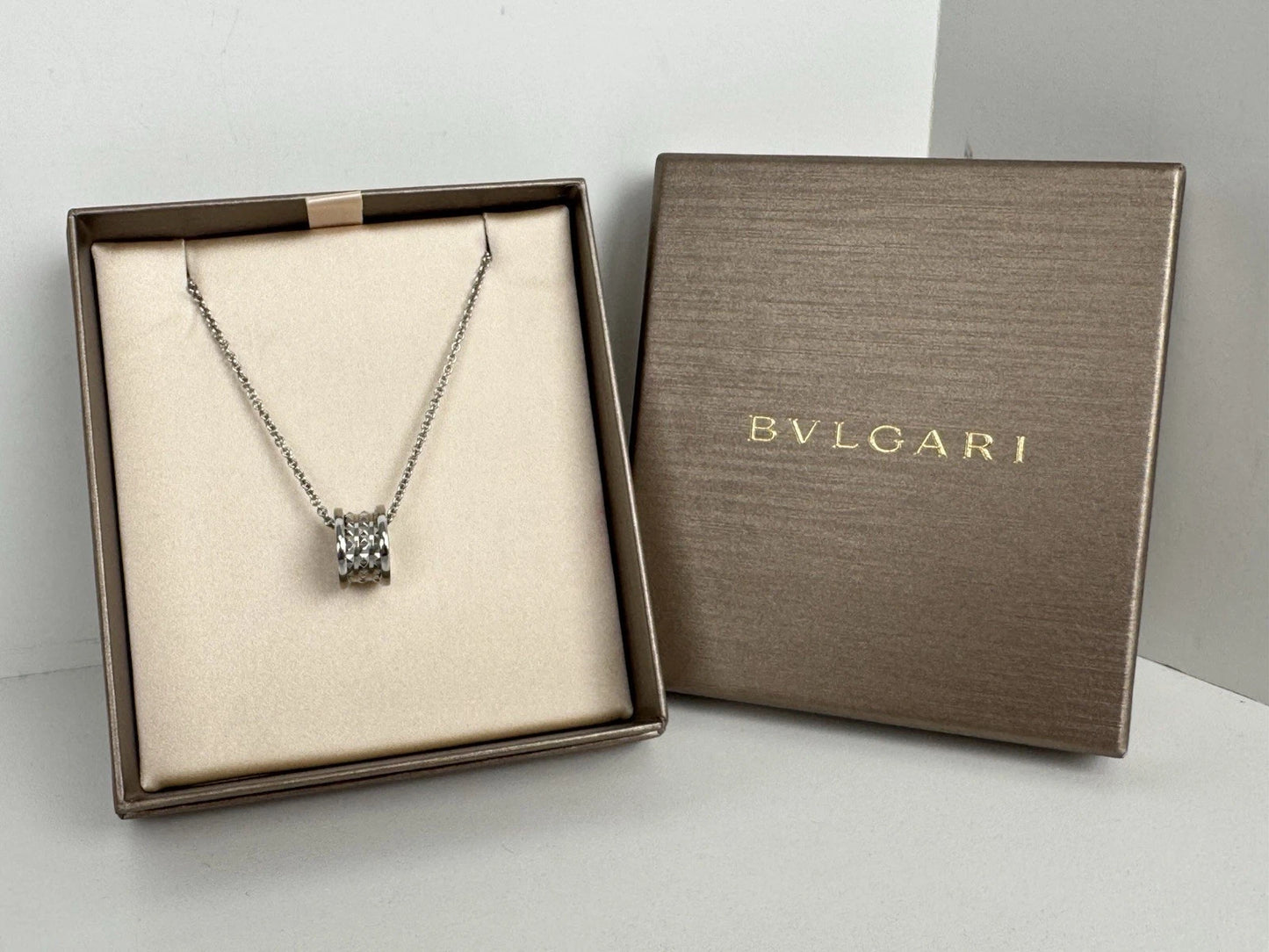 Bvlgari Save The Children 925 Sterling Silver Necklace R-1