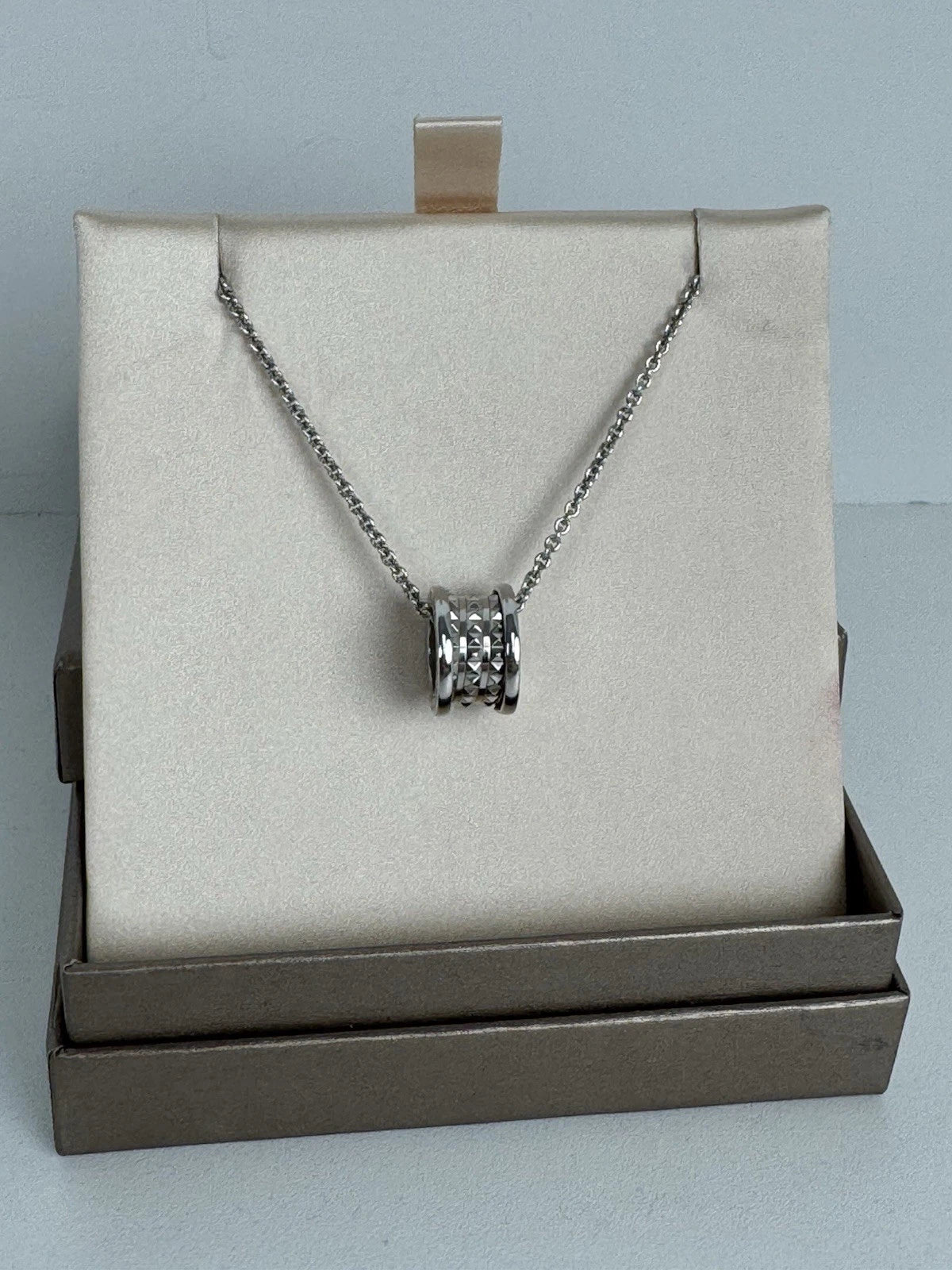 Bvlgari Save The Children 925 Sterling Silver Necklace R-1