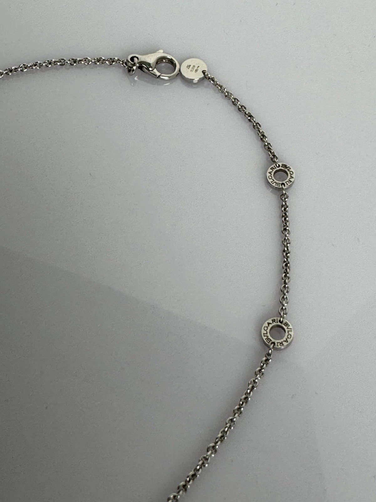 Bvlgari Save The Children 925 Sterling Silver Necklace R-1