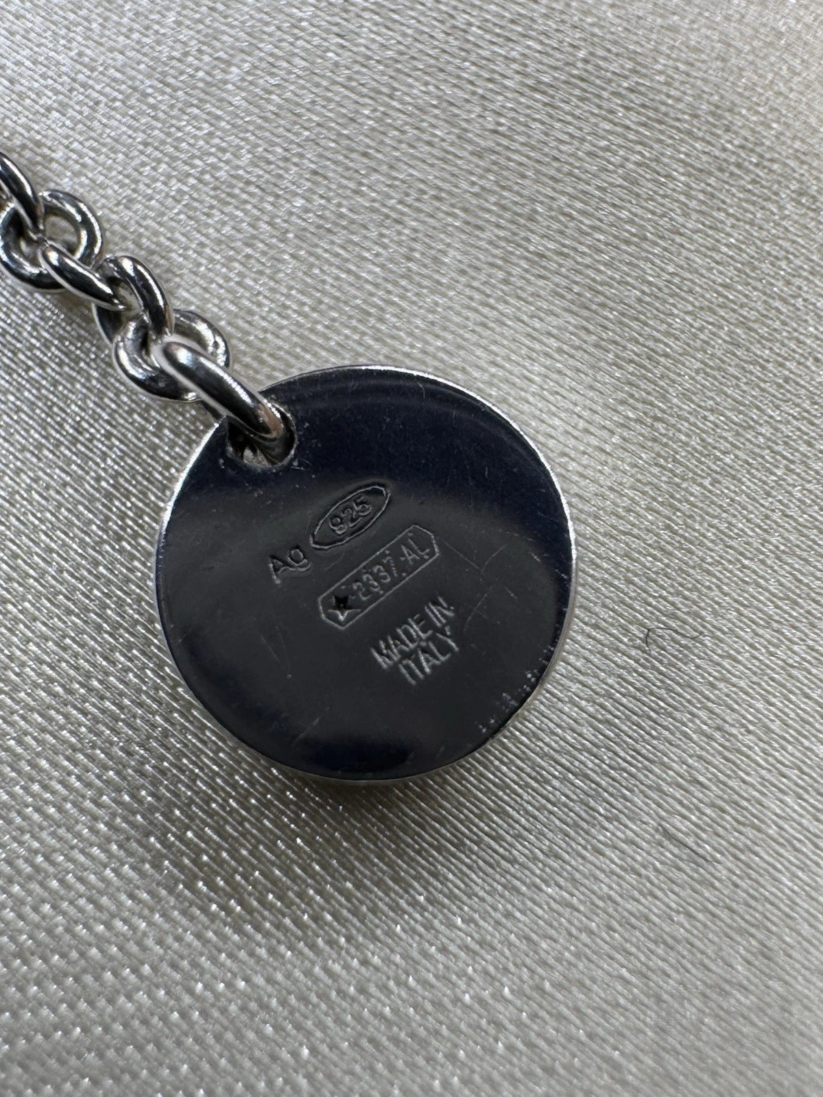Bvlgari Save The Children 925 Sterling Silver Necklace R-1