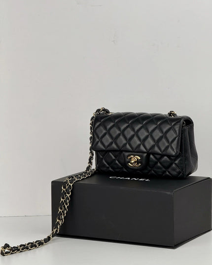 CHANEL Mini Rectangular Quilted Flap Bag