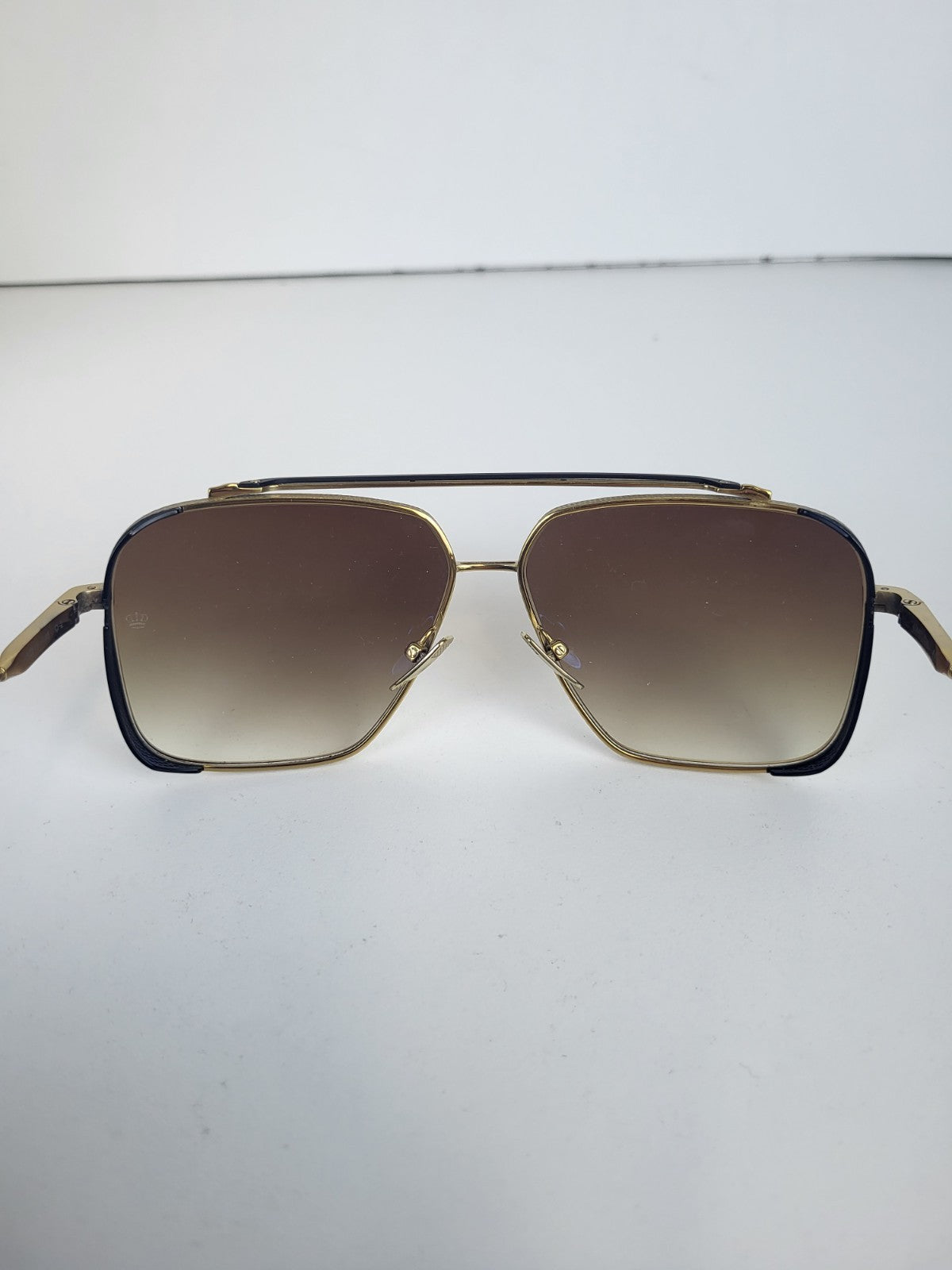 LUXURIATOR BY FRANCO Sunglasses Gold Frame 