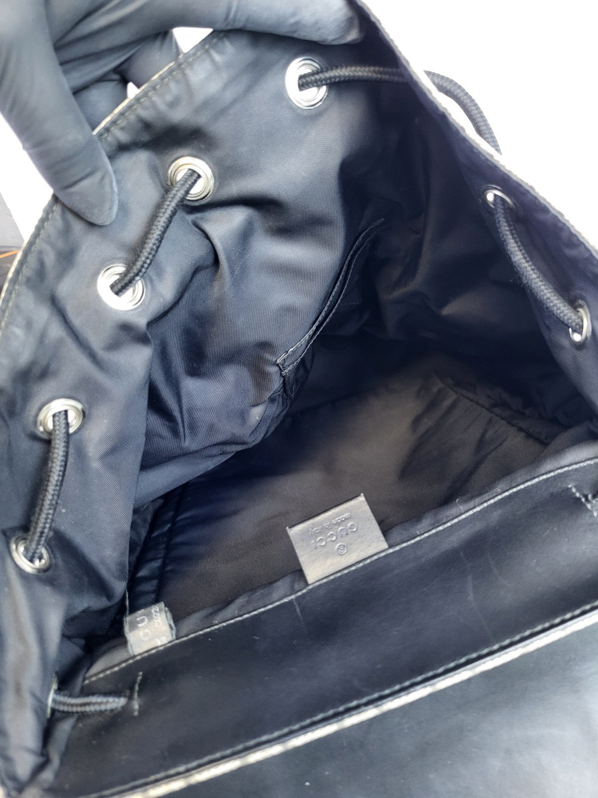 Gucci GG PVC Supreme's Backpack  Beige For Men 